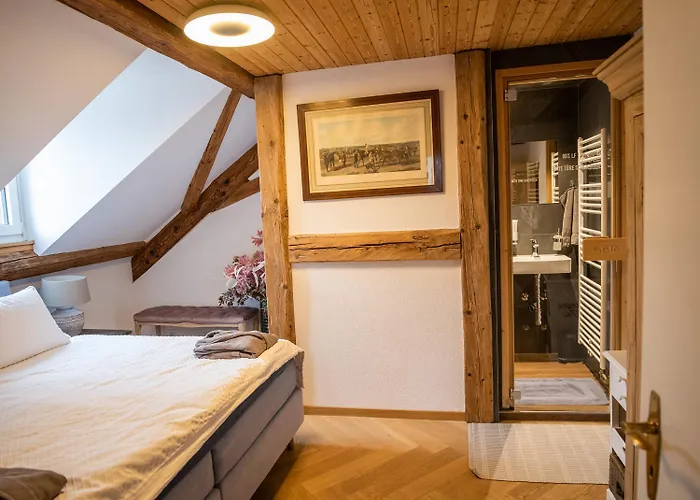 Lejlighed Moderne Altbauwohnung Im Zentrum Von Mit Wellness